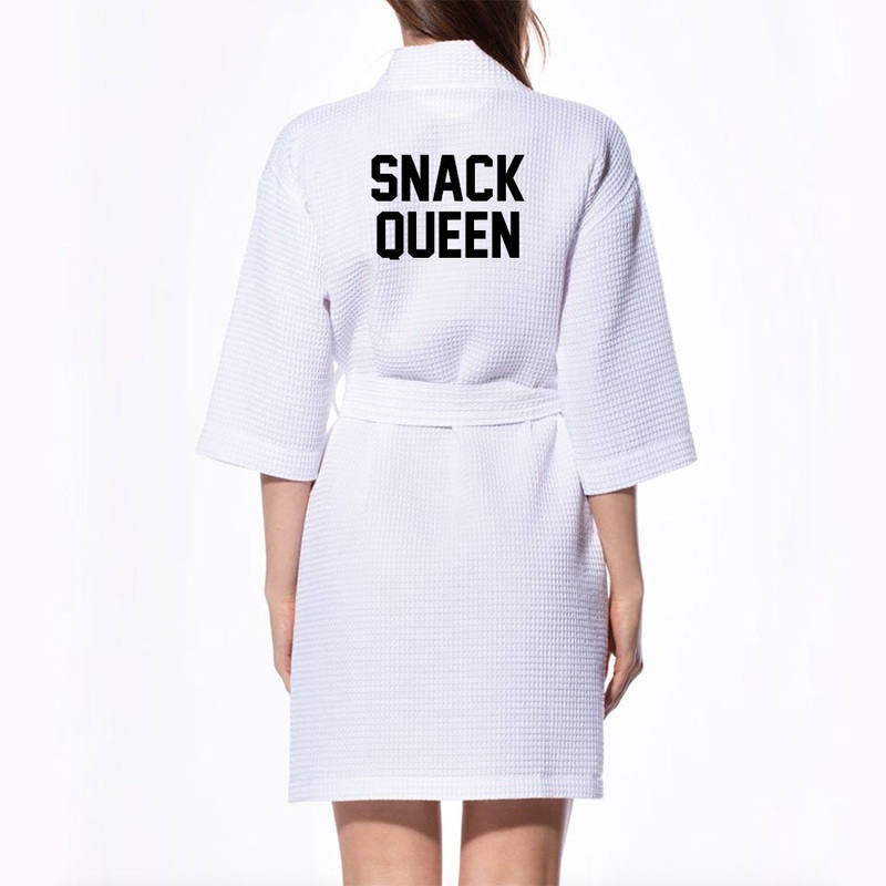 SNACK QUEEN [ KIMONO WAFFLE ROBE]