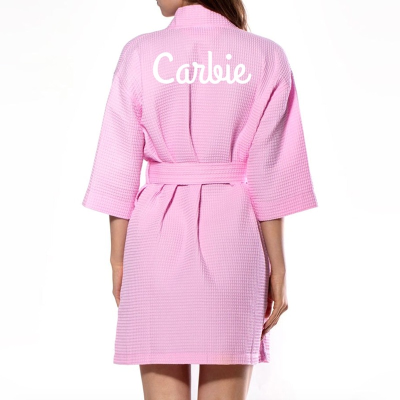 Carbie [KIMONO WAFFLE ROBE]
