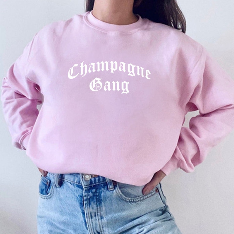 CHAMPAGNE GANG [UNISEX CREWNECK SWEATSHIRT]