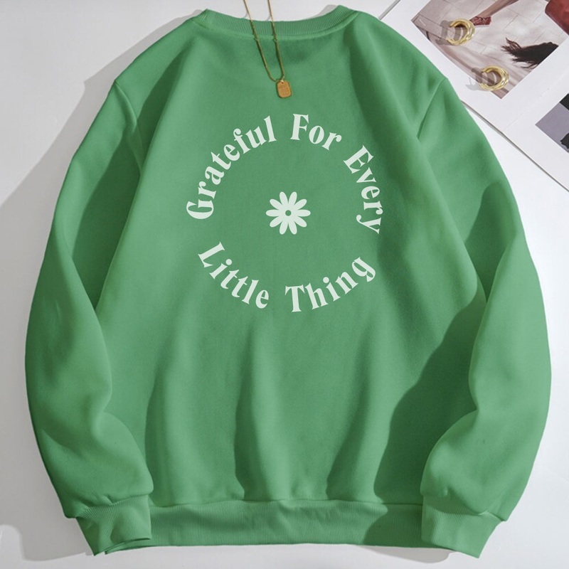 GRATEFUL FOR EVERY LITTLE THING [UNISEX CREWNECK SWEATSHIRT]