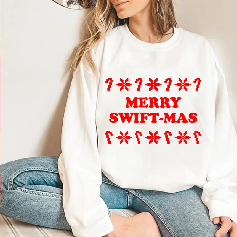 MERRY SWIFT-MAS [UNISEX CREWNECK SWEATSHIRT]