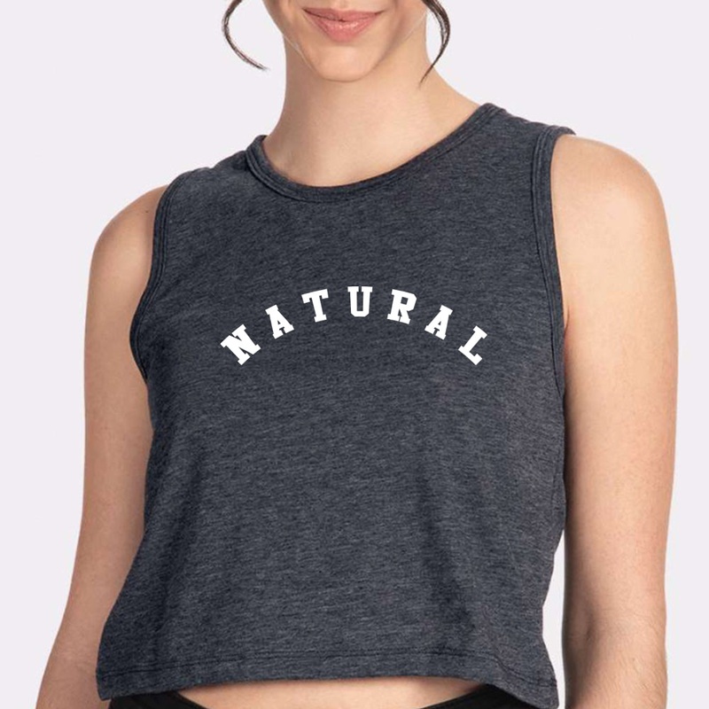 NATURAL [CROP TANK]