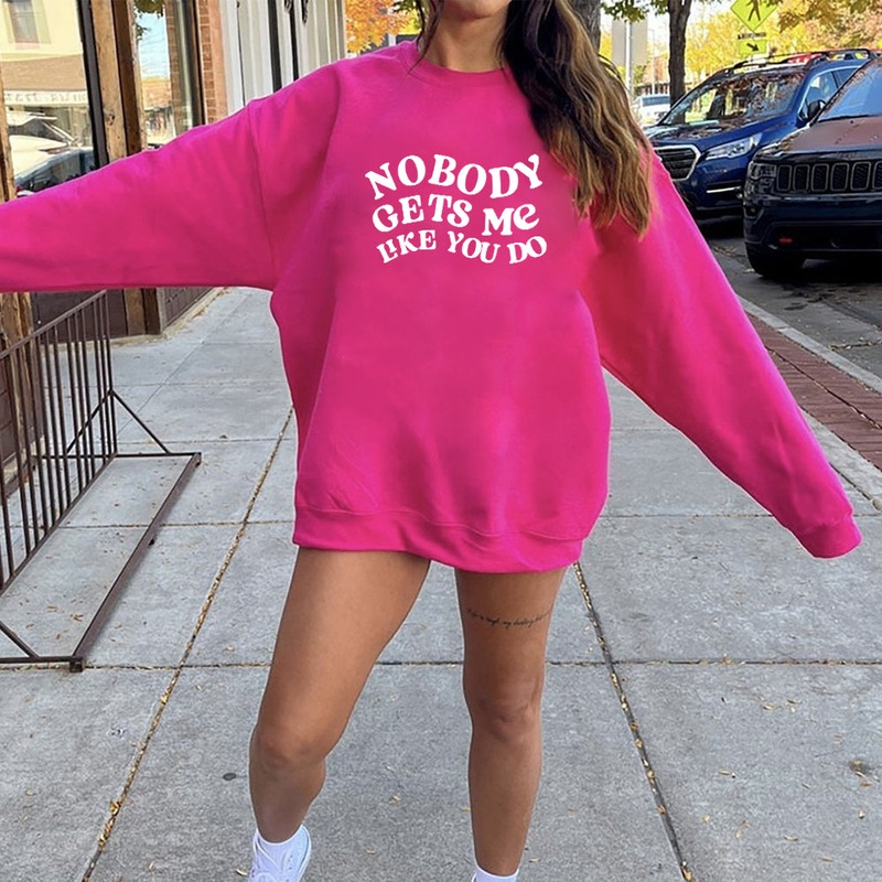NOBODY GETS ME LIKE YOU DO [UNISEX CREWNECK SWEATSHIRT]