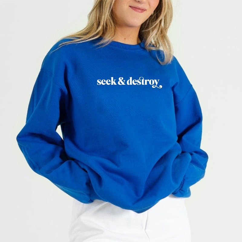 Seek & Destroy [UNISEX CREWNECK SWEATSHIRT]