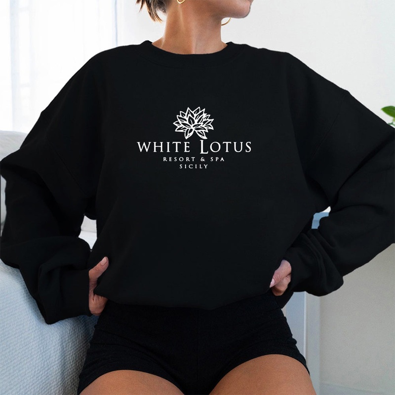 White Lotus Resort & Spa Sicily [UNISEX CREWNECK SWEATSHIRT]
