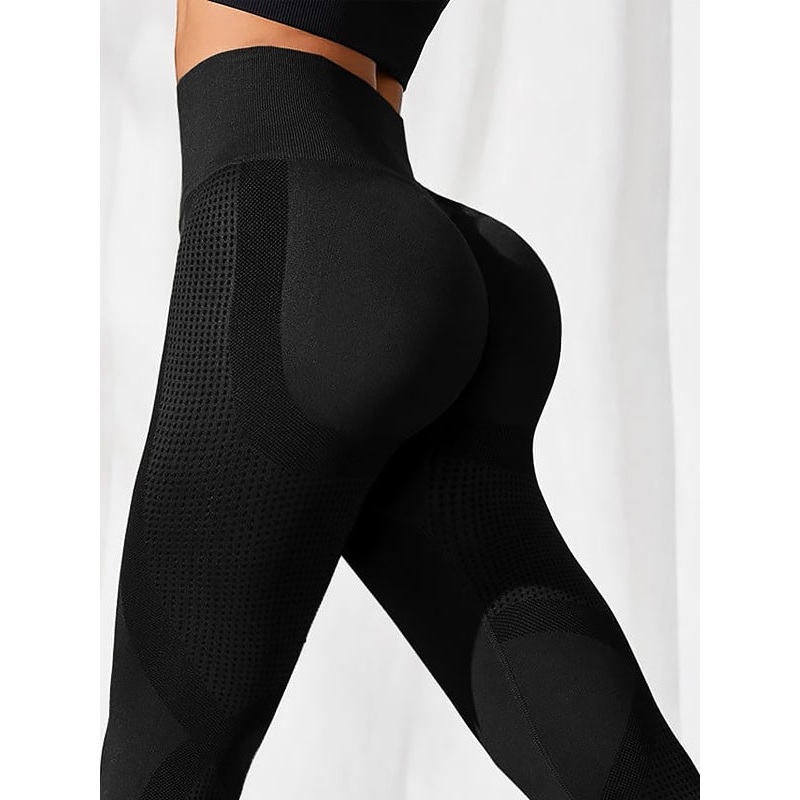 ZASUWA Female Hip-lift Seamless High-waisted Elastic tight Leggings