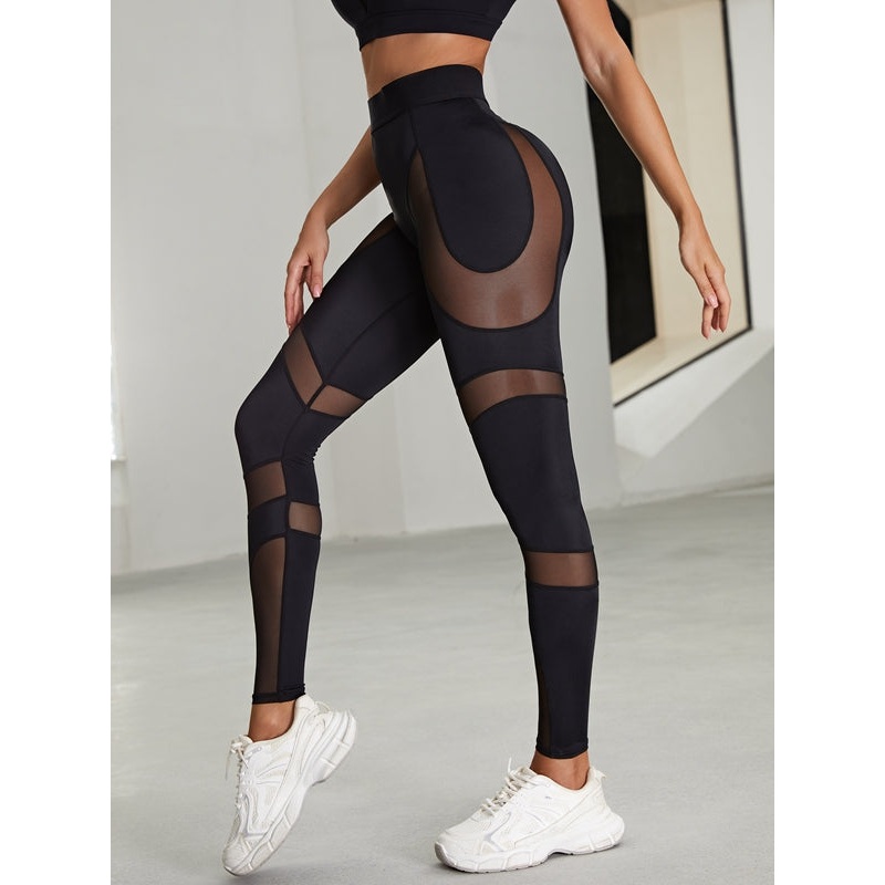 ZASUWA Female Super Mesh Hip-lift Leggings