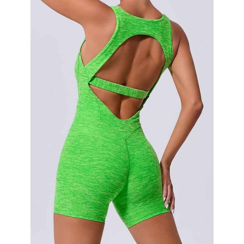 ZASUWA Female Backless Hip-lift Romper