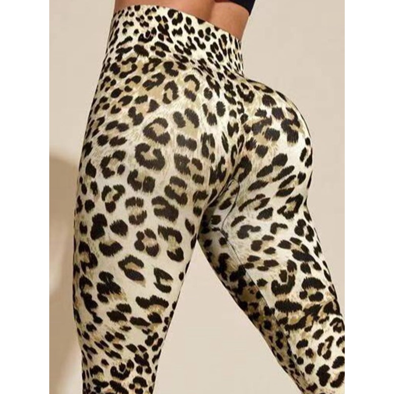 ZASUWA Female Leopard Print Leggings