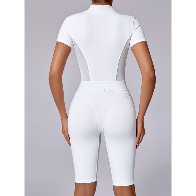 ZASUWA Female Push-Up Mesh Romper