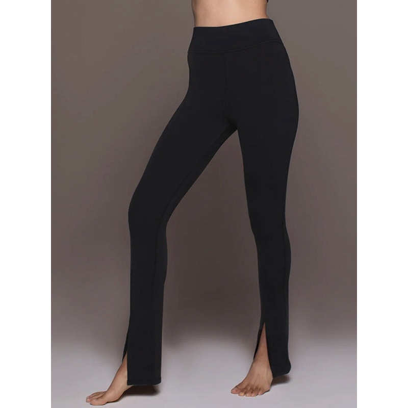 ZASUWA Female Split Flare High-rise Leggings