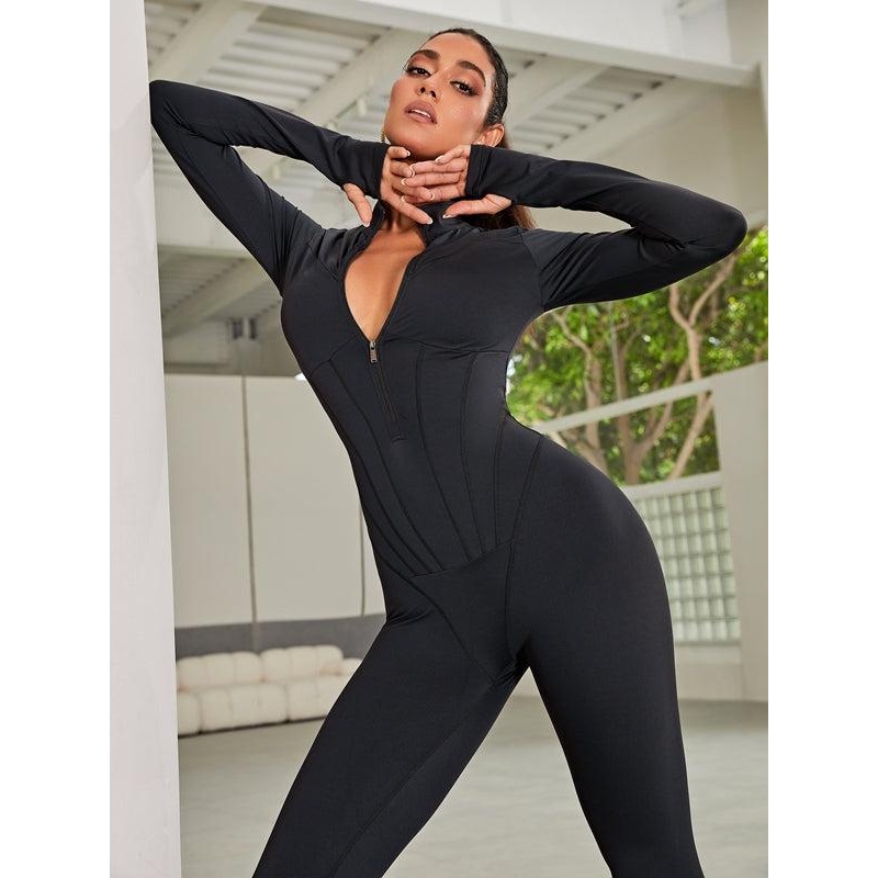 ZASUWA Female Zipper Jumpsuit