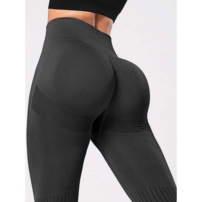 ZASUWA Female Fishnet Seamless Scrunch Bum Leggings