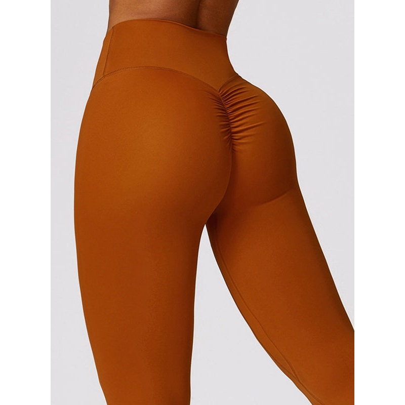 ZASUWA Female Scrunch Bum High-rise Fitness Leggings