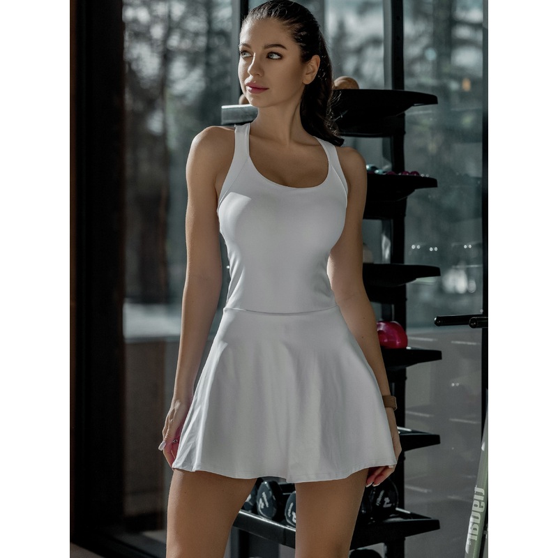 ZASUWA Female Cross Back Tennis Dress X ANECHKAANNN