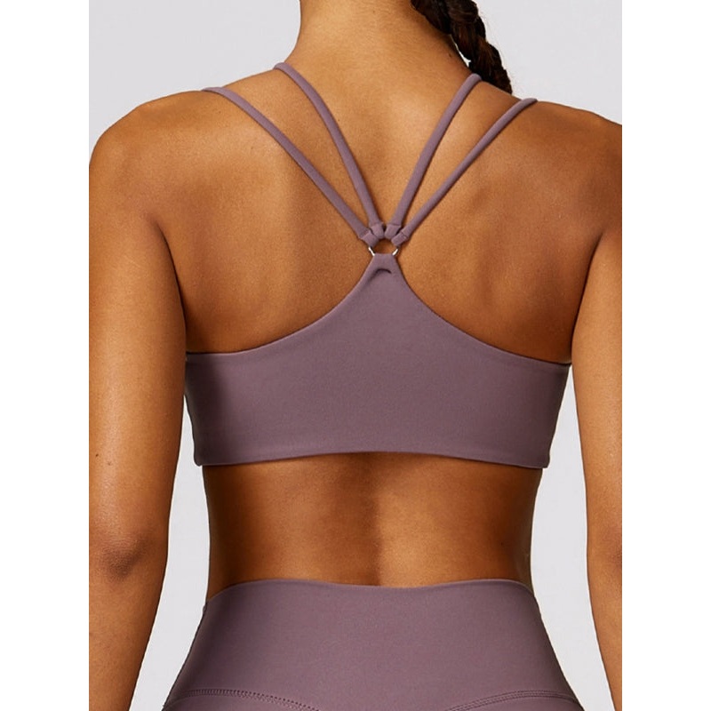 ZASUWA Female Halter Beautify Back Sports Bras