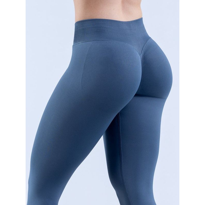 ZASUWA Female Low Waist Solid Color Elastic Tight Basic Yoga Leggings