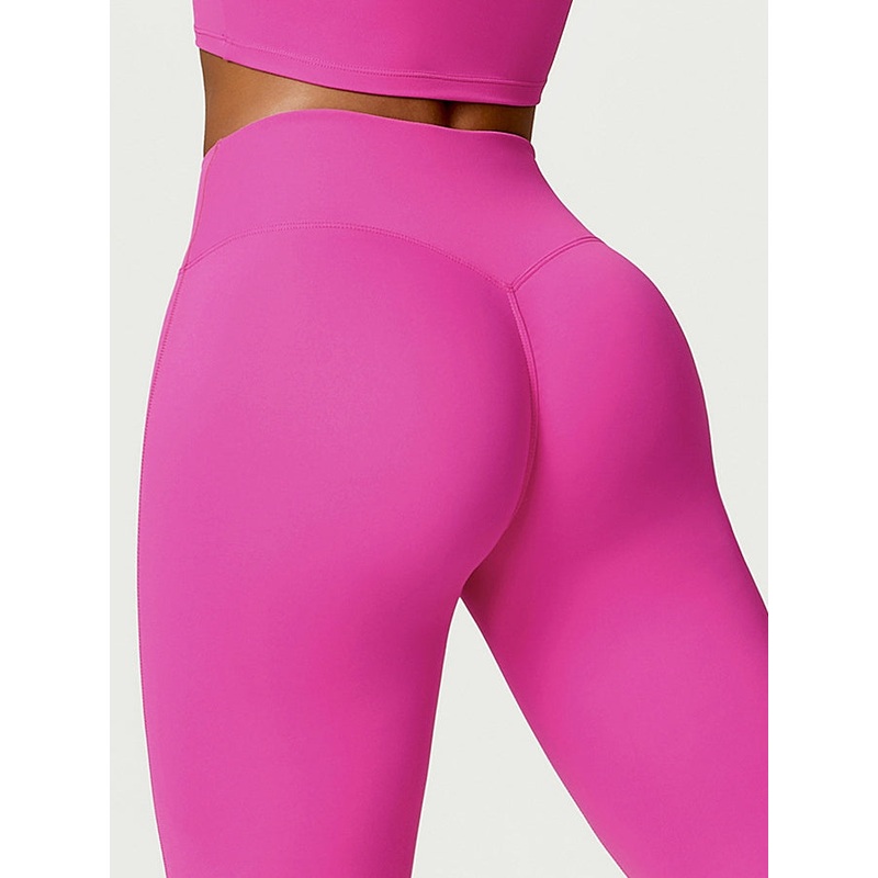 ZASUWA Female Scrunch Bum Seamless Yoga Leggings