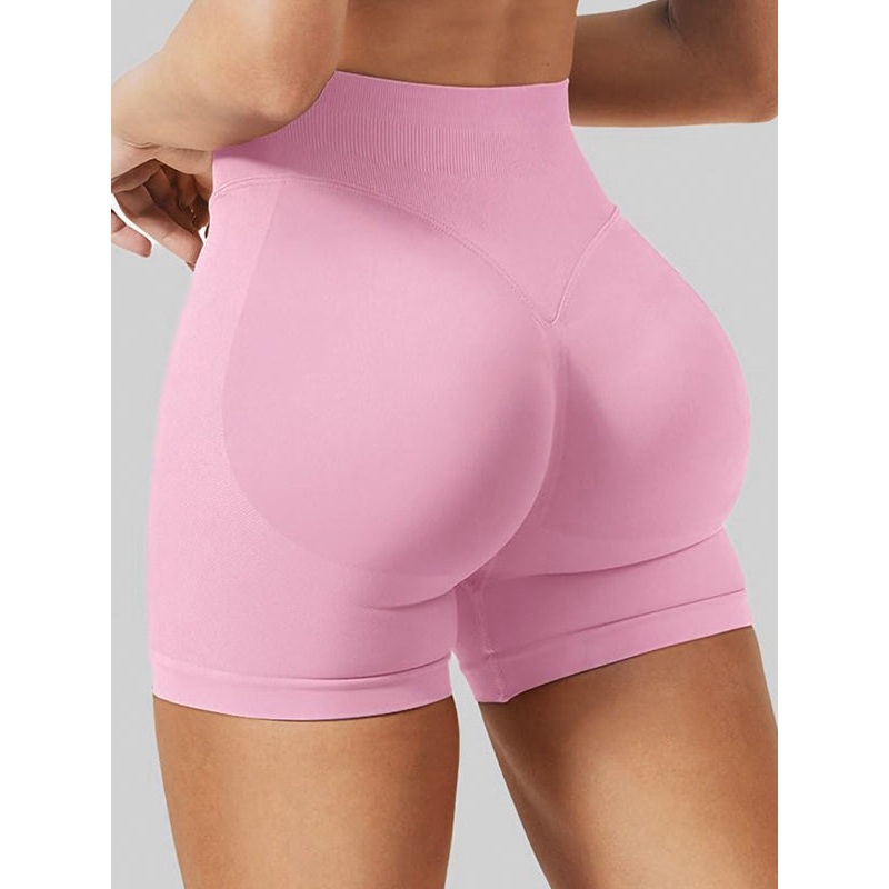 ZASUWA Female Scrunch Bum Spandex Gym Booty Shorts