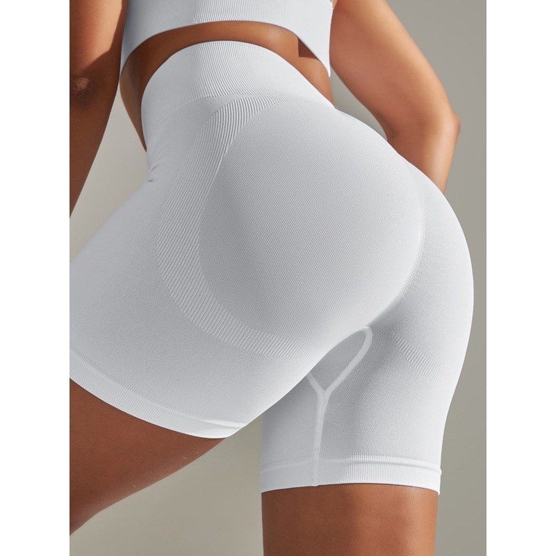 ZASUWA Female Seamless Quick-drying Scrunch Bum Shorts