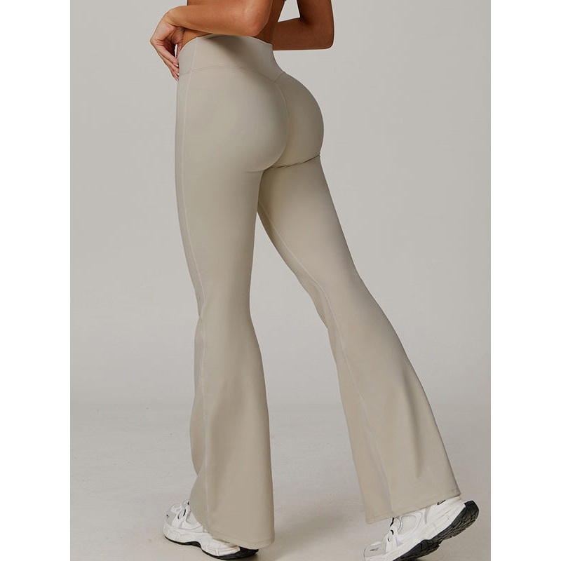 ZASUWA Female Sexy V-shape Waist Flare Leggings