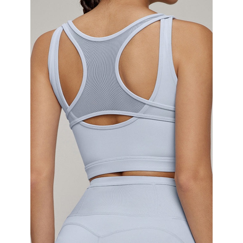 ZASUWA Female Sheer Mesh Cutout Tank