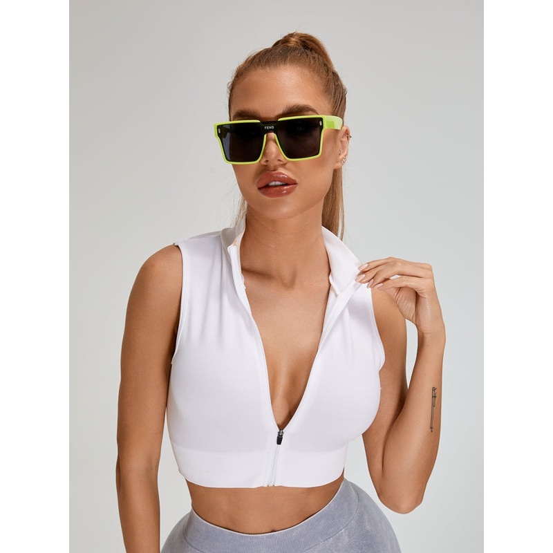 ZASUWA Female Ribbed Zipper Tank