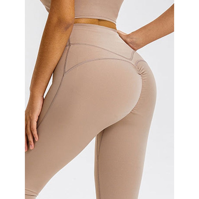 ZASUWA Female Scrunch Bum High-waisted Leggings