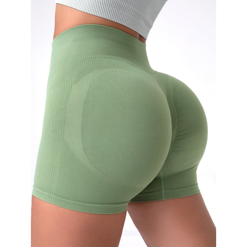 ZASUWA Female Sexy Seamless Scrunch Bum Shorts