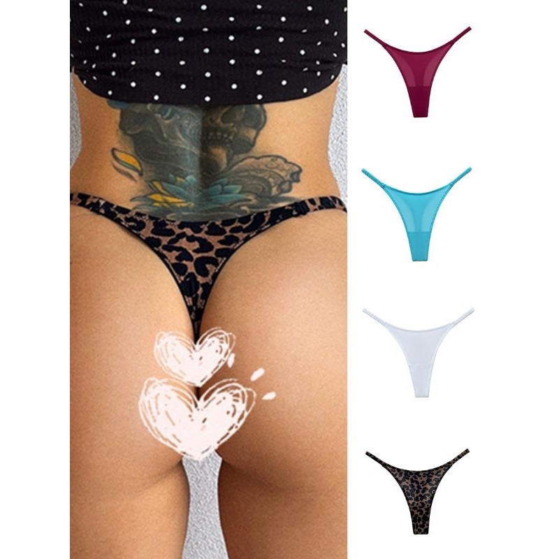 ZASUWA Femal Sexy Leopard Print Panties