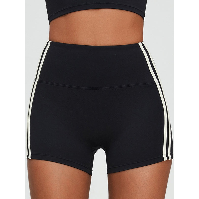 ZASUWA Female Contrast Color Push Up Design Quick Dry Booty Shorts