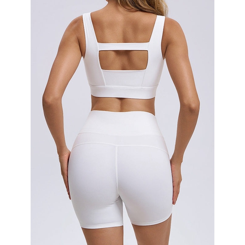 ZASUWA Female Hollow Out Zipper Short Tracksuit