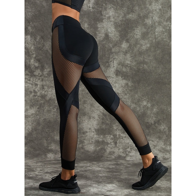 ZASUWA Female Net Style Booty Leggings