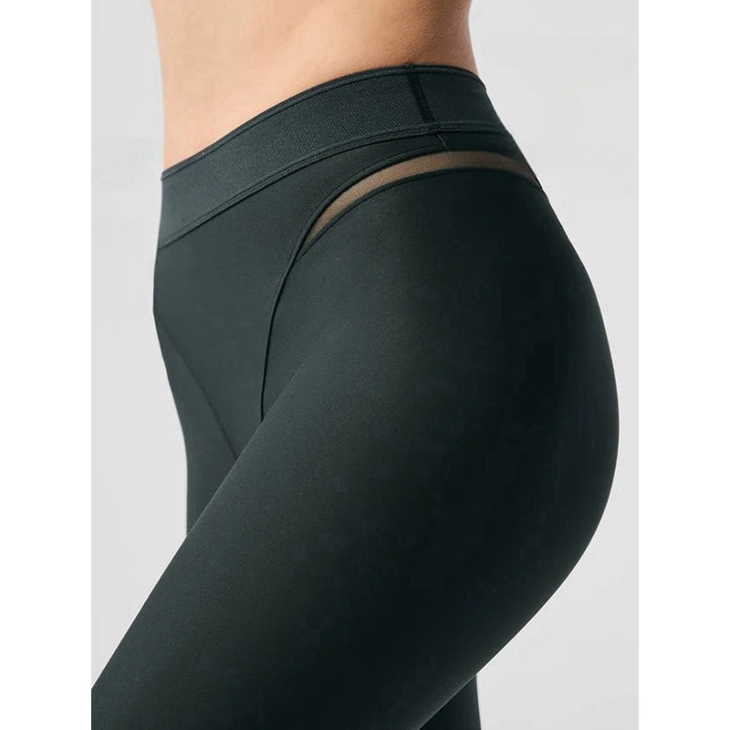 ZASUWA Female Sexy Sheer Mesh Push Up Hip-lift Leggings