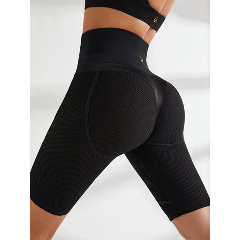ZASUWA Female Fly Eye Contrast Color High-rise Sportswear