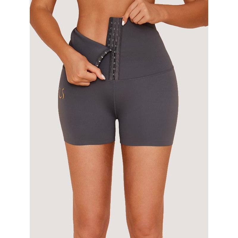 ZASUWA Female High Waist Corset Gym Booty Shorts