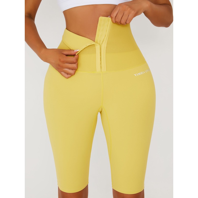 ZASUWA Female High-waist Hip-lifting Yoga Shorts