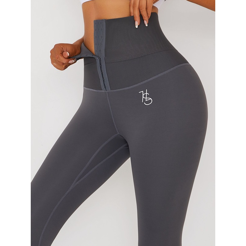 ZASUWA Female HOOKS 3 ROW ZASUWA High Waist Fitness Corset Leggings