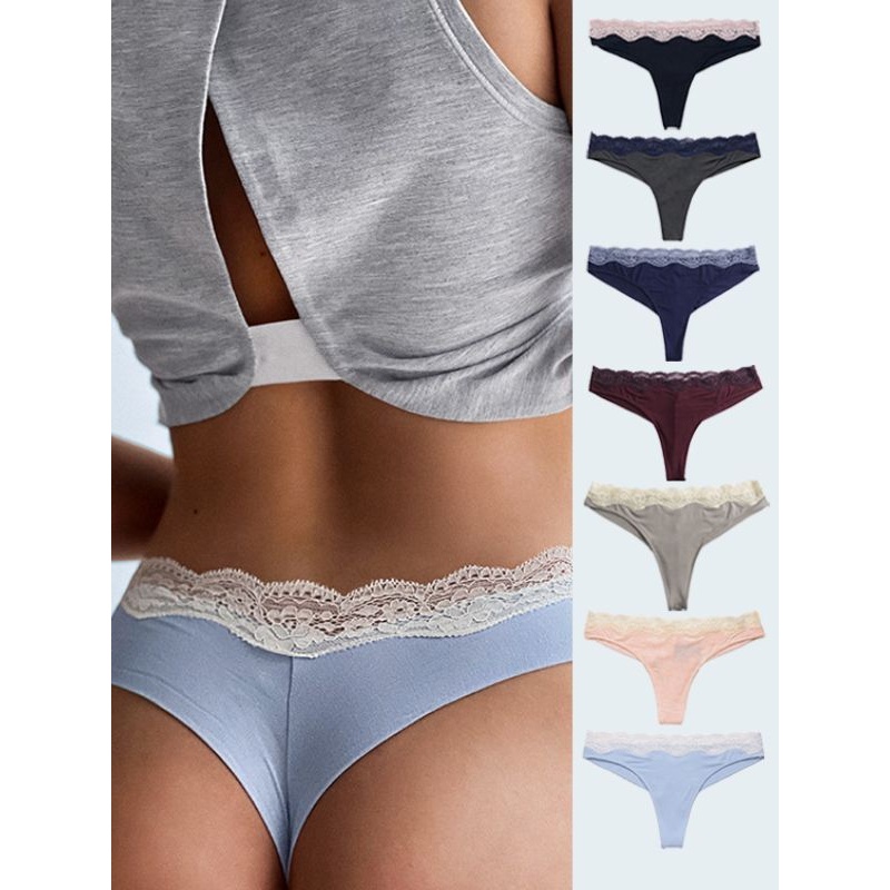 ZASUWA Female Lace Modal Fabric Sports Panties