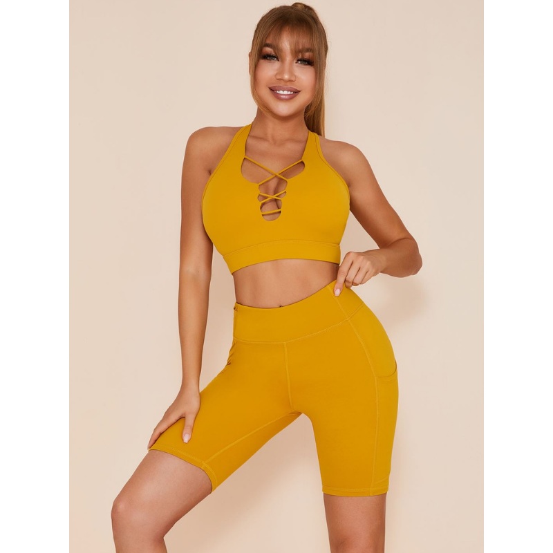 ZASUWA Female Solid Color Elastic Tight Suit