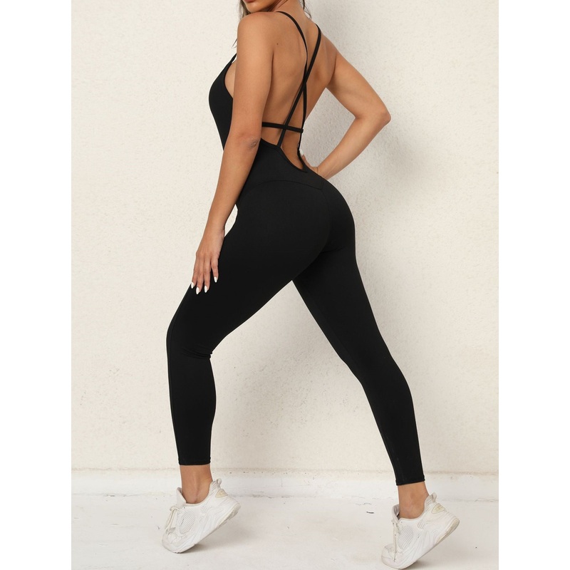 ZASUWA Female Backless Jumpsuit