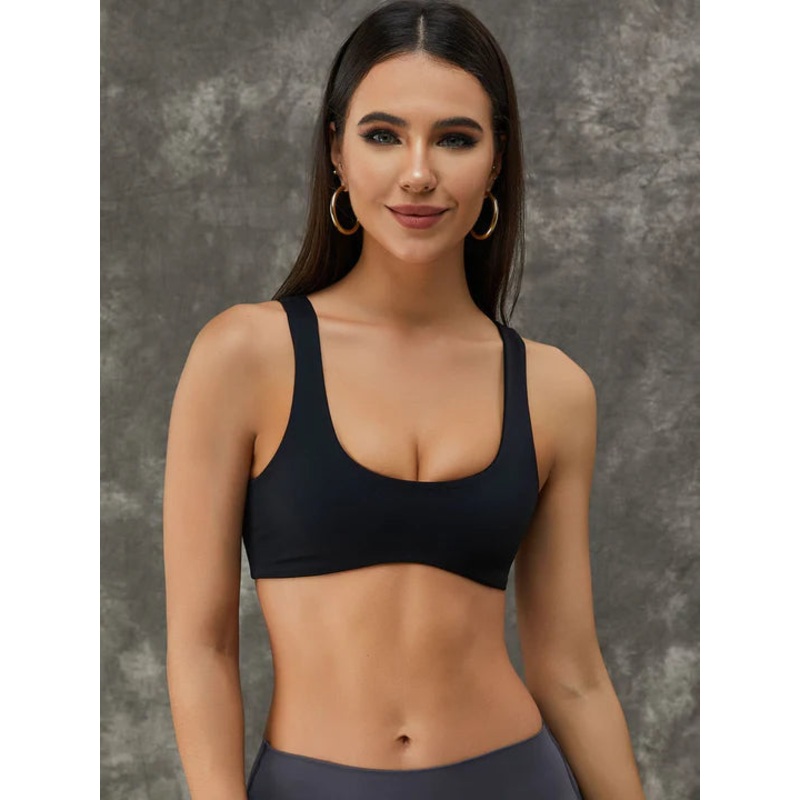 ZASUWA Female Big Deep U Collar Yoga Bras