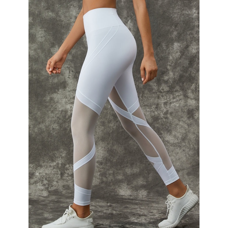 ZASUWA Female Mesh Quick-dry Leggings