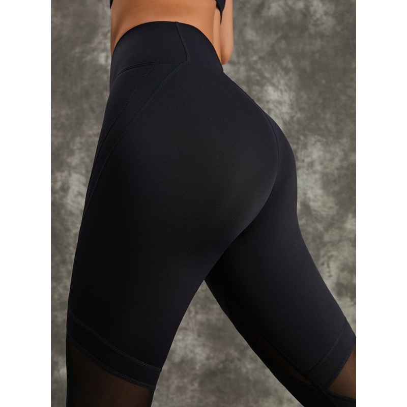 ZASUWA Female Mesh Yoga Leggings