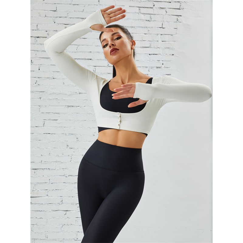 ZASUWA Female Pocket Thumbhole Ribbed High-support Sportswear