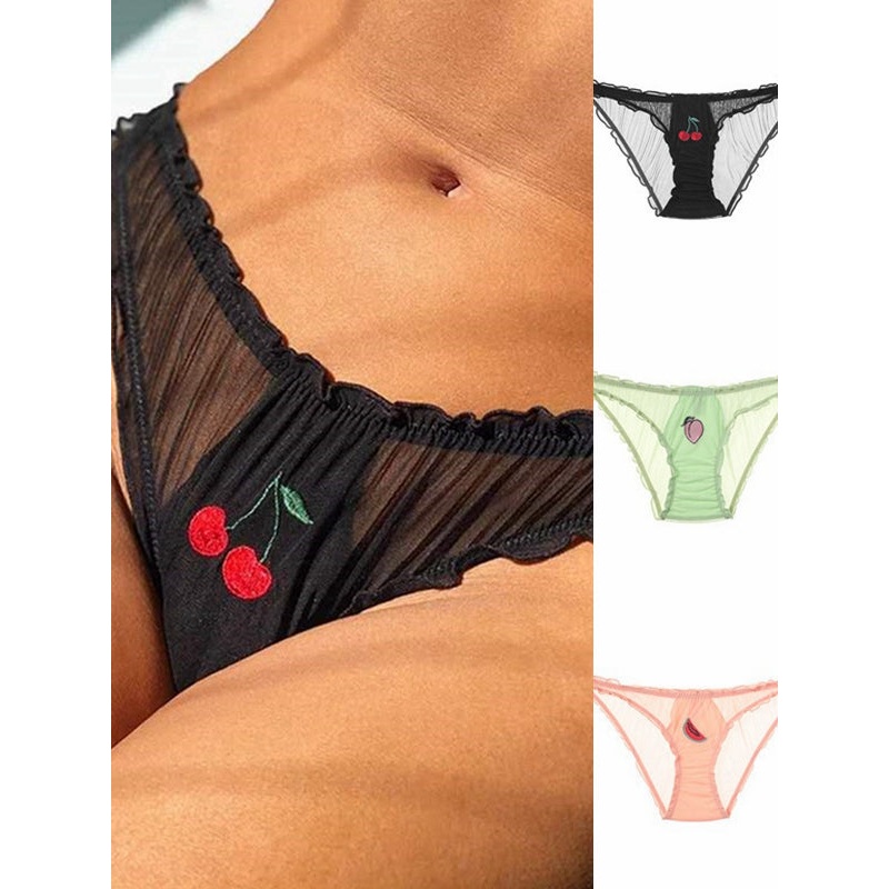 ZASUWA  Female Print Mesh Panties