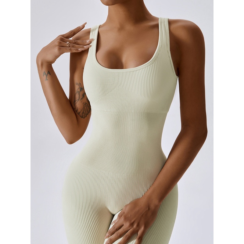 ZASUWA Female Seamless Tummy Control Shapewear Jumpsuit