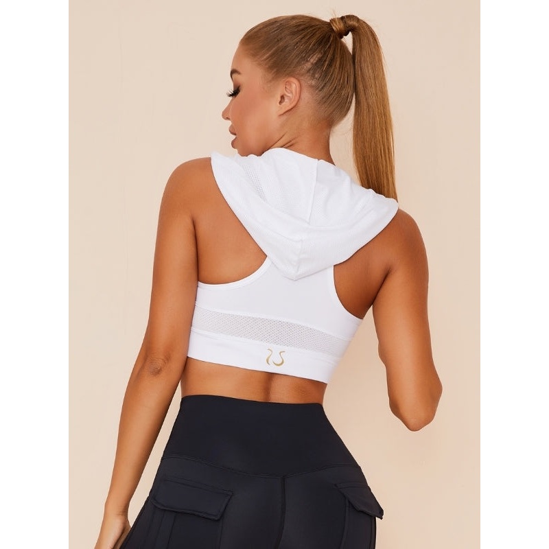 ZASUWA Female Solid Color Hooded Vests