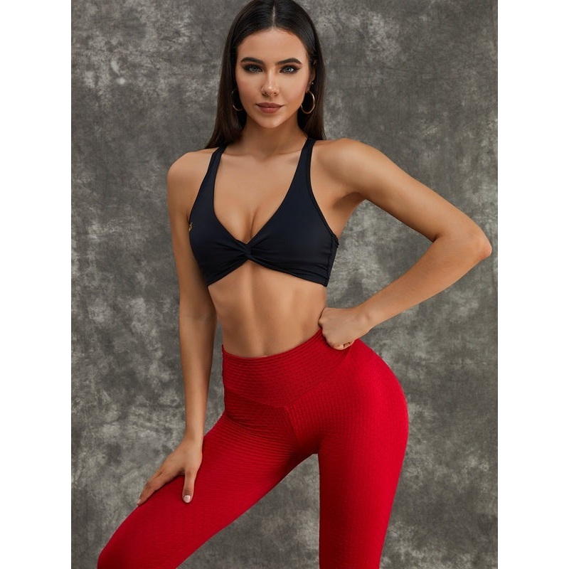 ZASUWA Female Twist Hollow Out Tiktok Scrunch Bum Tracksuit