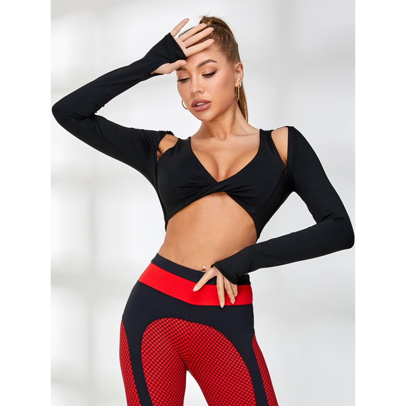 ZASUWA Female Unique Twist With Pads Long Sleeves